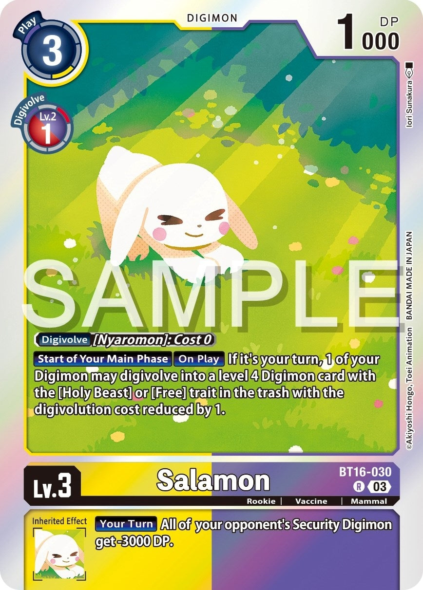 Salamon (16030) [BT16] - Digimon Card Game Single