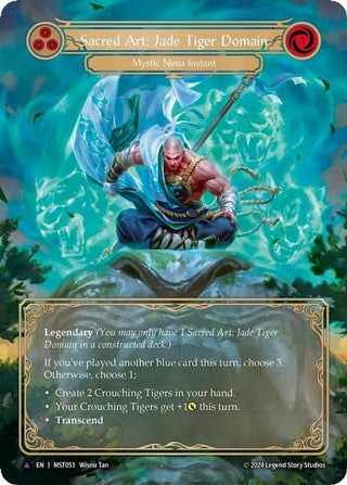 Sacred Art: Jade Tiger Domain (Marvel) (53) [MST] - Flesh and Blood TCG Single