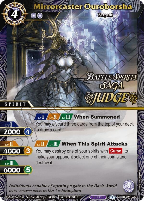 Mirrorcaster Ouroborsha (Judge Pack 2024 Vol. 1) (4022) [LEP] - Battle Spirits Saga Single