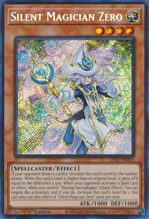 Silent Magician Zero (3) (LEDE) - YuGiOh Single