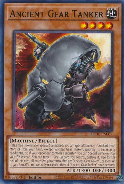 Ancient Gear Tanker (7) (LEDE) - YuGiOh Single