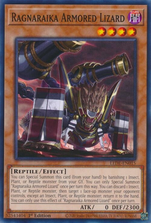 Ragnaraika Armored Lizard (15) (LEDE) - YuGiOh Single