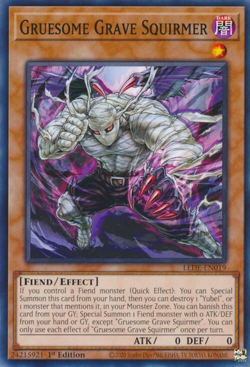 Gruesome Grave Squirmer (19) (LEDE) - YuGiOh Single