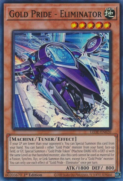 Gold Pride - Eliminator (20) (LEDE) - YuGiOh Single