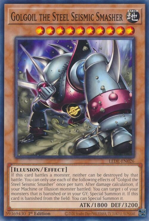 Golgoil the Steel Seismic Smasher (26) (LEDE) - YuGiOh Single