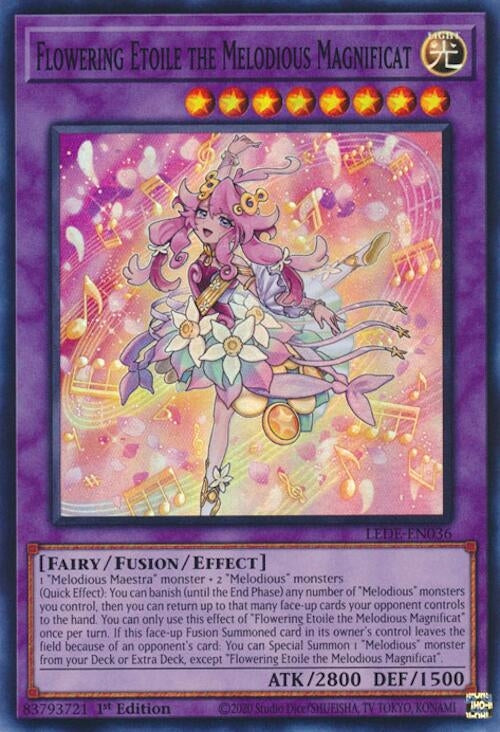Flowering Etoile the Melodious Magnificat (36) (LEDE) - YuGiOh Single