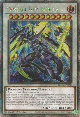 Centur-Ion Auxila (Quarter Century Secret Rare) (42) (LEDE) - YuGiOh Single