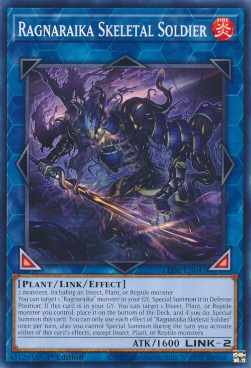 Ragnaraika Skeletal Soldier (47) (LEDE) - YuGiOh Single