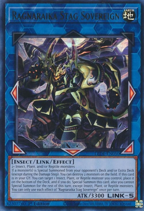 Ragnaraika Stag Sovereign (50) (LEDE) - YuGiOh Single