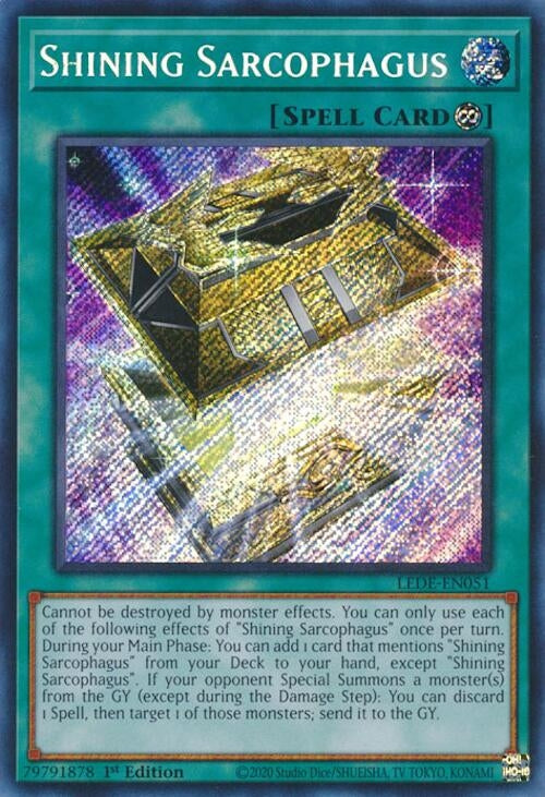 Shining Sarcophagus (51) (LEDE) - YuGiOh Single