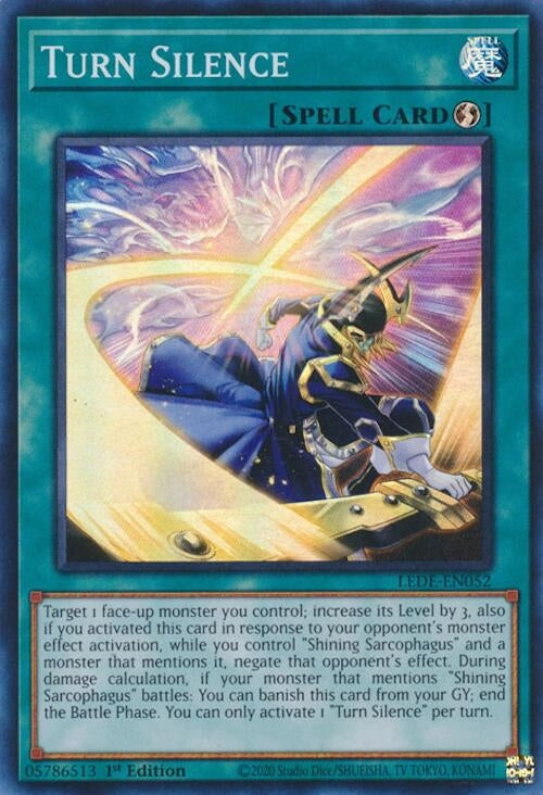 Turn Silence (52) (LEDE) - YuGiOh Single