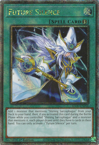 Future Silence (Quarter Century Secret Rare) (54) (LEDE) - YuGiOh Single