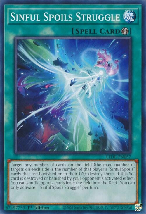 Sinful Spoils Struggle (57) (LEDE) - YuGiOh Single