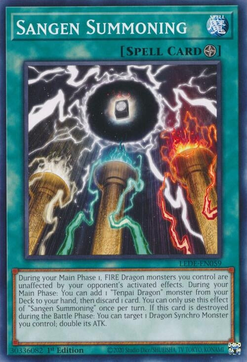 Sangen Summoning (59) (LEDE) - YuGiOh Single
