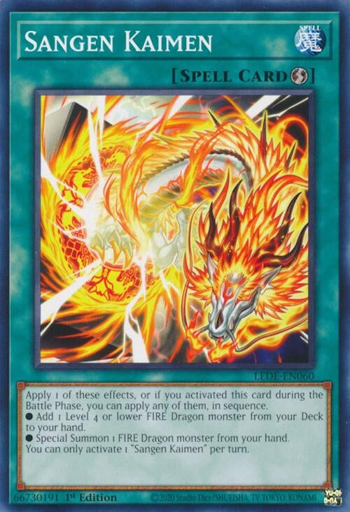 Sangen Kaimen (60) (LEDE) - YuGiOh Single