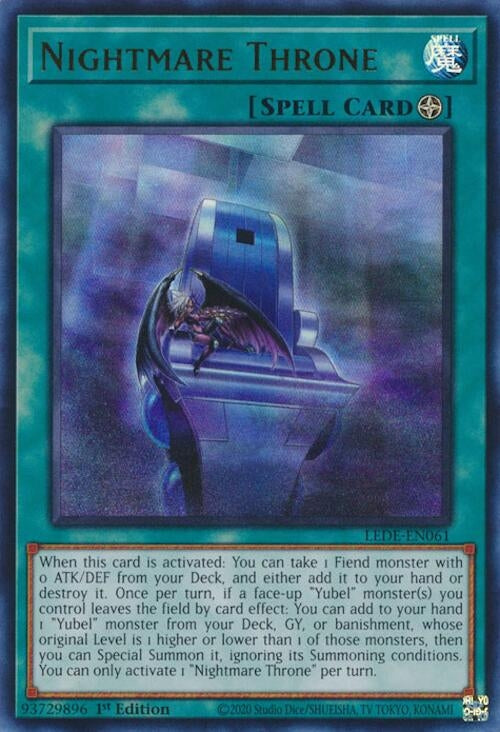 Nightmare Throne (61) (LEDE) - YuGiOh Single