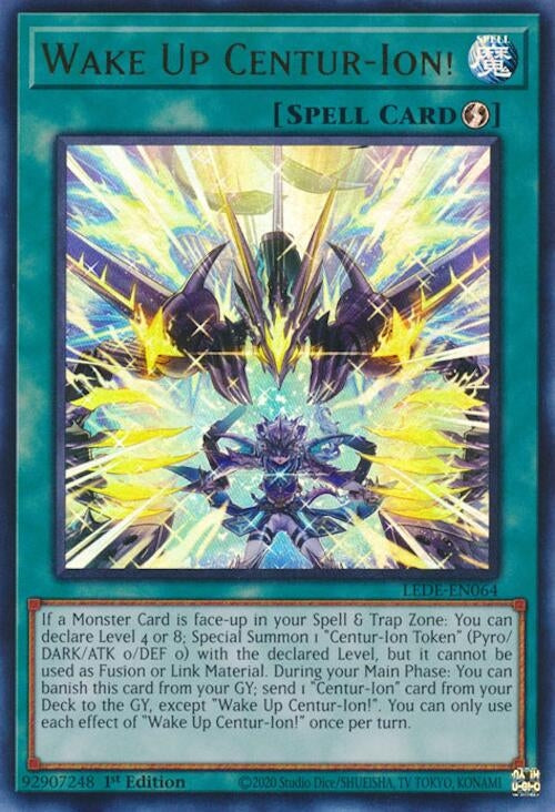 Wake Up Centur-Ion! (64) (LEDE) - YuGiOh Single