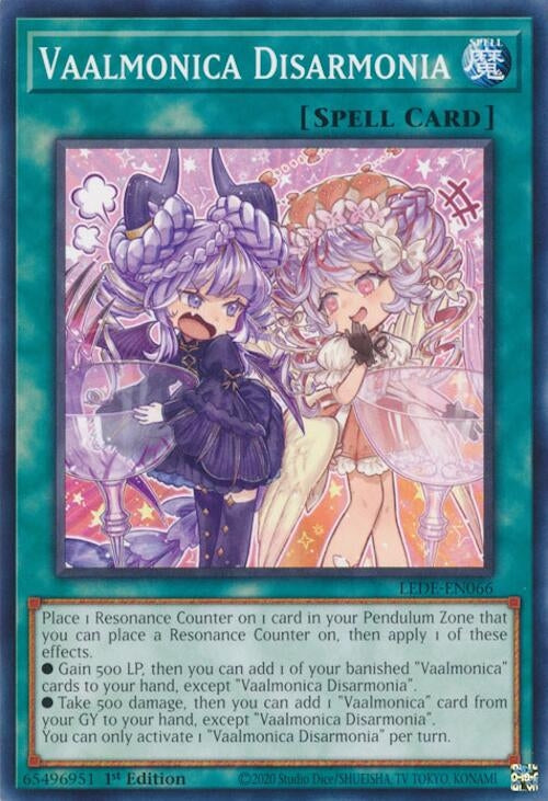 Vaalmonica Disarmonia (66) (LEDE) - YuGiOh Single