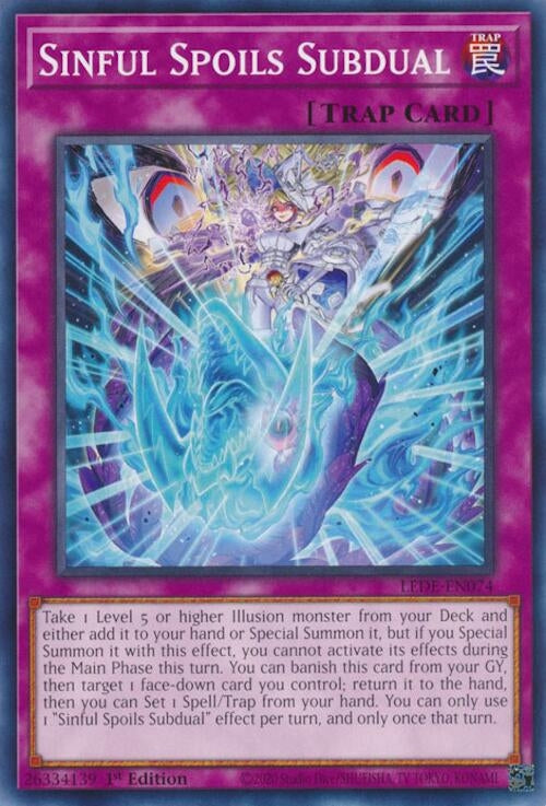 Sinful Spoils Subdual (74) (LEDE) - YuGiOh Single