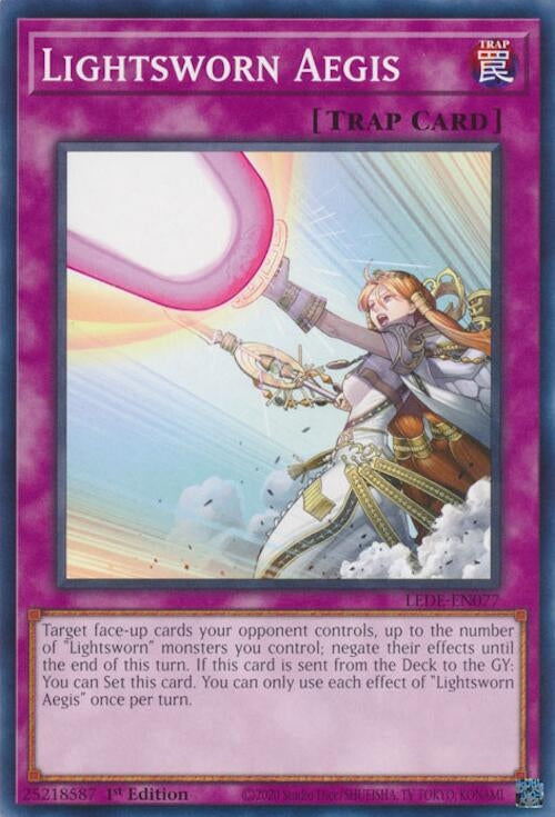 Lightsworn Aegis (77) (LEDE) - YuGiOh Single