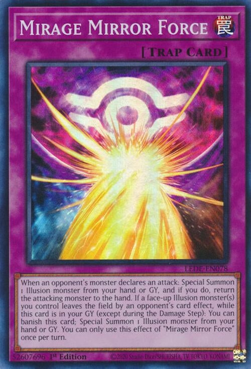 Mirage Mirror Force (78) (LEDE) - YuGiOh Single