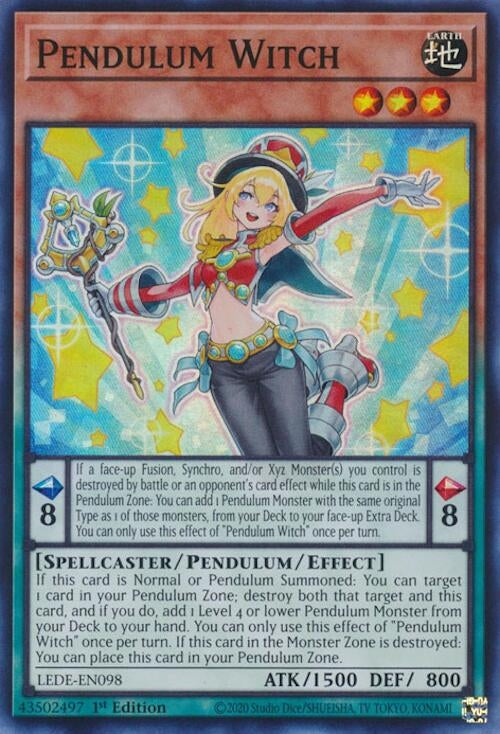 Pendulum Witch (98) (LEDE) - YuGiOh Single