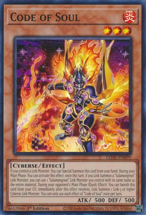 Code of Soul (99) (LEDE) - YuGiOh Single