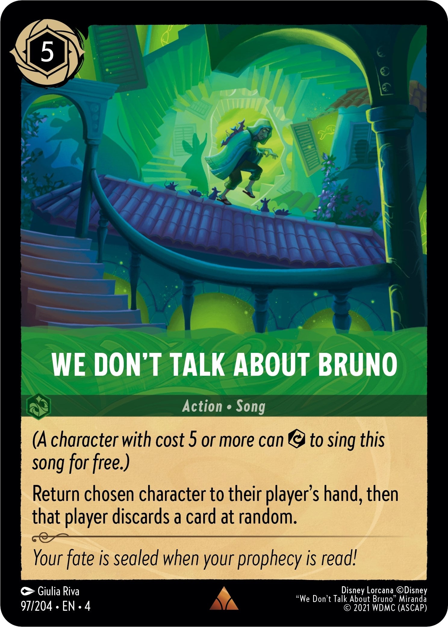 We Don’t Talk About Bruno (97) (4) - Disney Lorcana Single