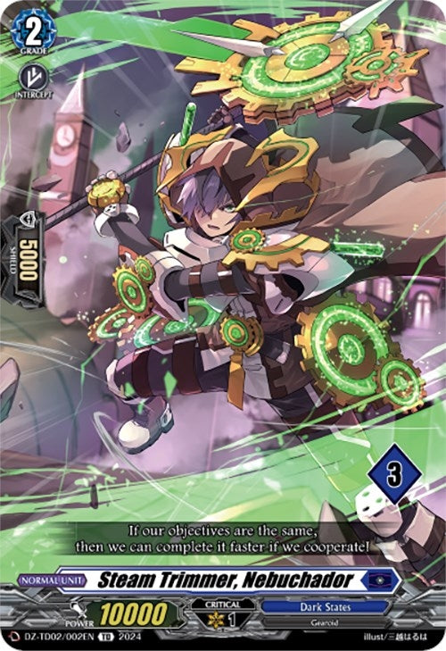 Steam Trimmer Nebuchador (3) (2002) [DZ-TD02] - Cardfight Vanguard Single