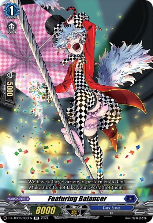 Featuring Balancer (2003) [DZ-TD02] - Cardfight Vanguard Single