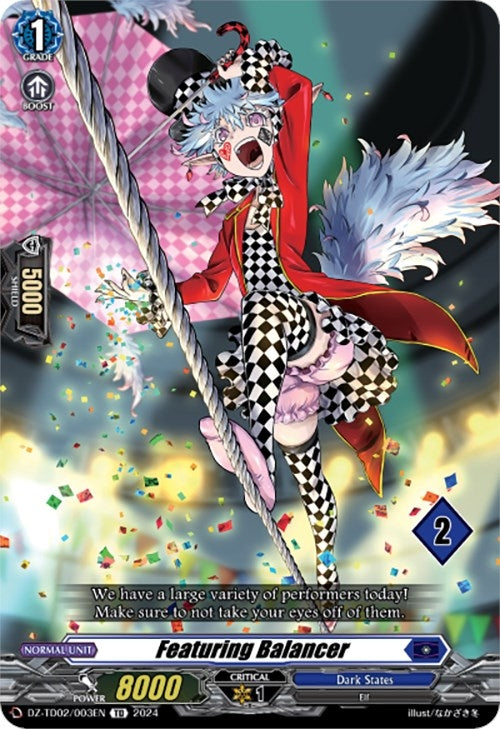 Featuring Balancer (2) (2003) [DZ-TD02] - Cardfight Vanguard Single