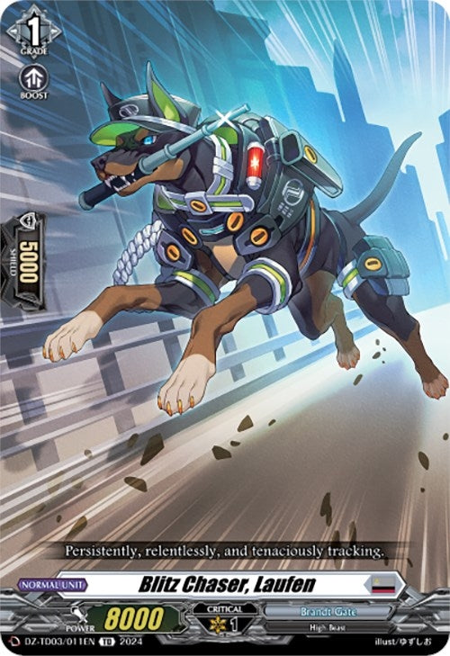Blitz Chaser Laufen (3011) [DZ-TD03] - Cardfight Vanguard Single