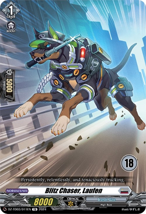 Blitz Chaser Laufen (18) (3011) [DZ-TD03] - Cardfight Vanguard Single
