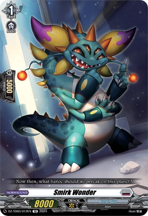 Smirk Wonder (3012) [DZ-TD03] - Cardfight Vanguard Single