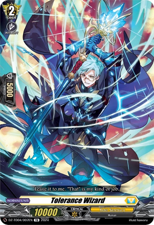 Tolerance Wizard (4007) [DZ-TD04] - Cardfight Vanguard Single