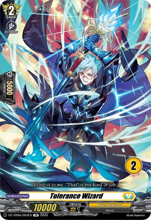 Tolerance Wizard (2) (4007) [DZ-TD04] - Cardfight Vanguard Single