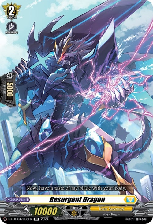 Resurgent Dragon (4008) [DZ-TD04] - Cardfight Vanguard Single
