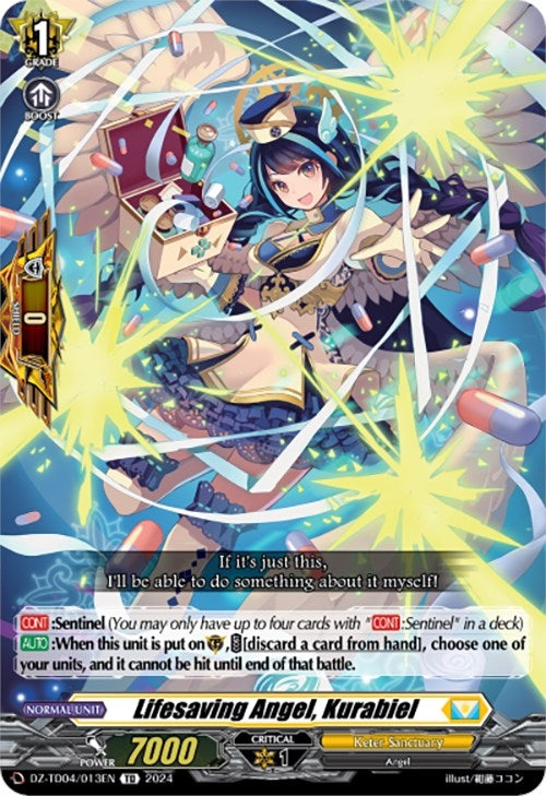 Lifesaving Angel Kurabiel (4013) [DZ-TD04] - Cardfight Vanguard Single