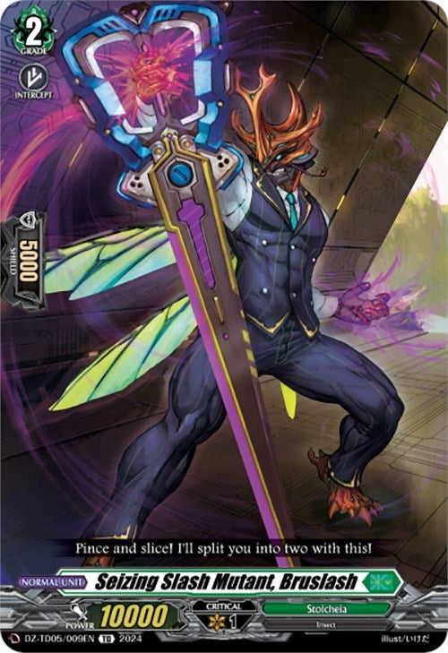 Seizing Slash Mutant Bruslash (5009) [DZ-TD05] - Cardfight Vanguard Single