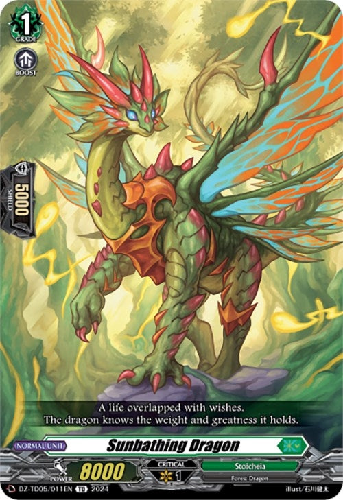 Sunbathing Dragon (5011) [DZ-TD05] - Cardfight Vanguard Single