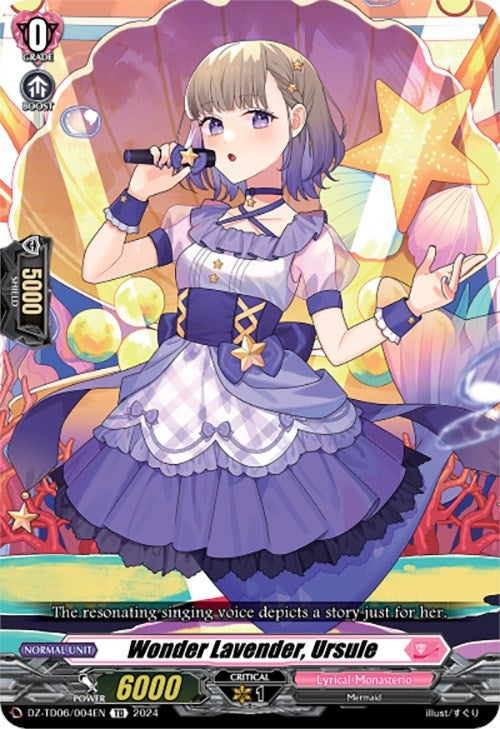 Wonder Lavender Ursule (6004) [DZ-TD06] - Cardfight Vanguard Single