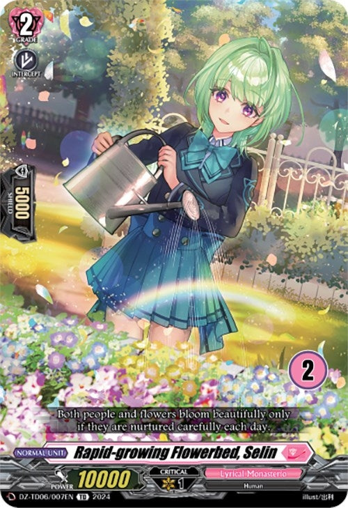 Rapid-growing Flowerbed Selin (2) (6007) [DZ-TD06] - Cardfight Vanguard Single