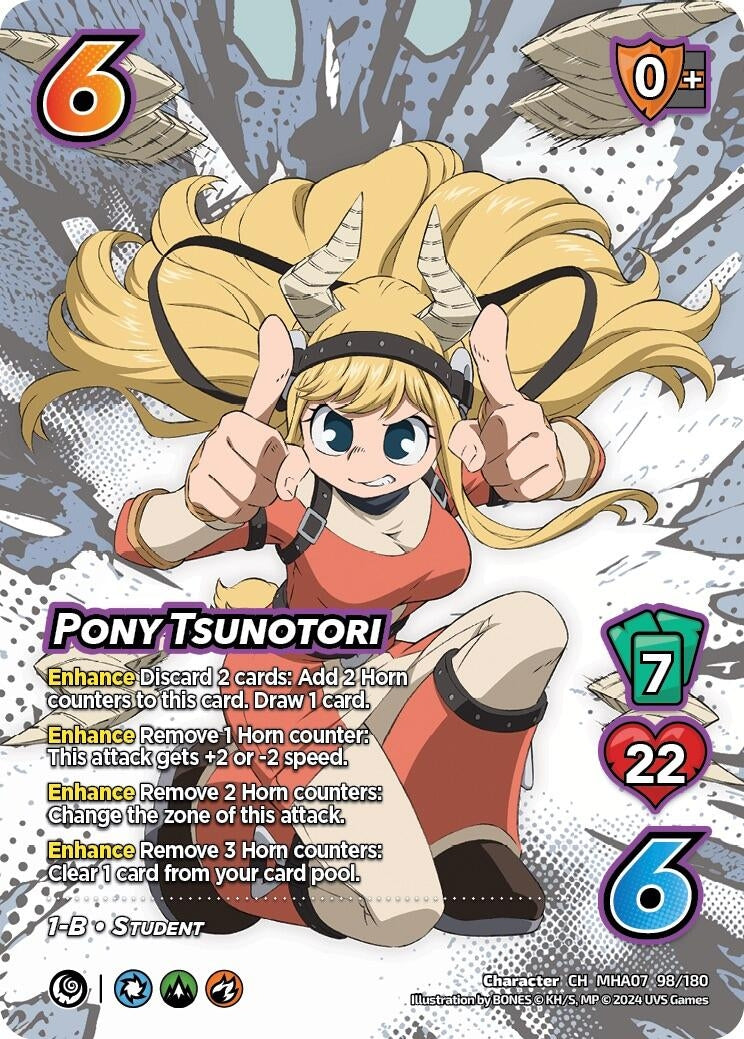 Pony Tsunotori (98) [MHA7] - UniVersus Single