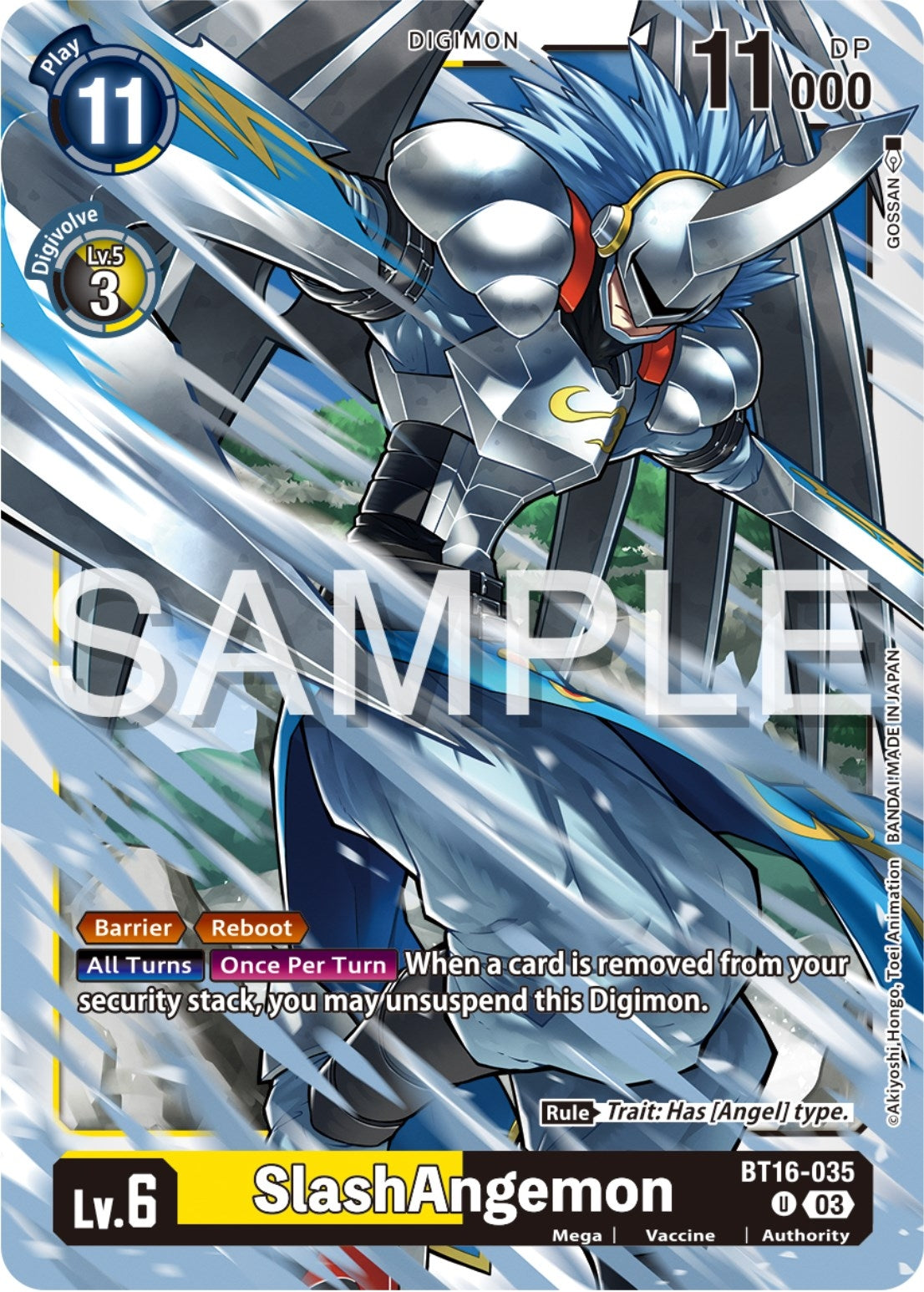 SlashAngemon (16035) [BT16] - Digimon Card Game Single