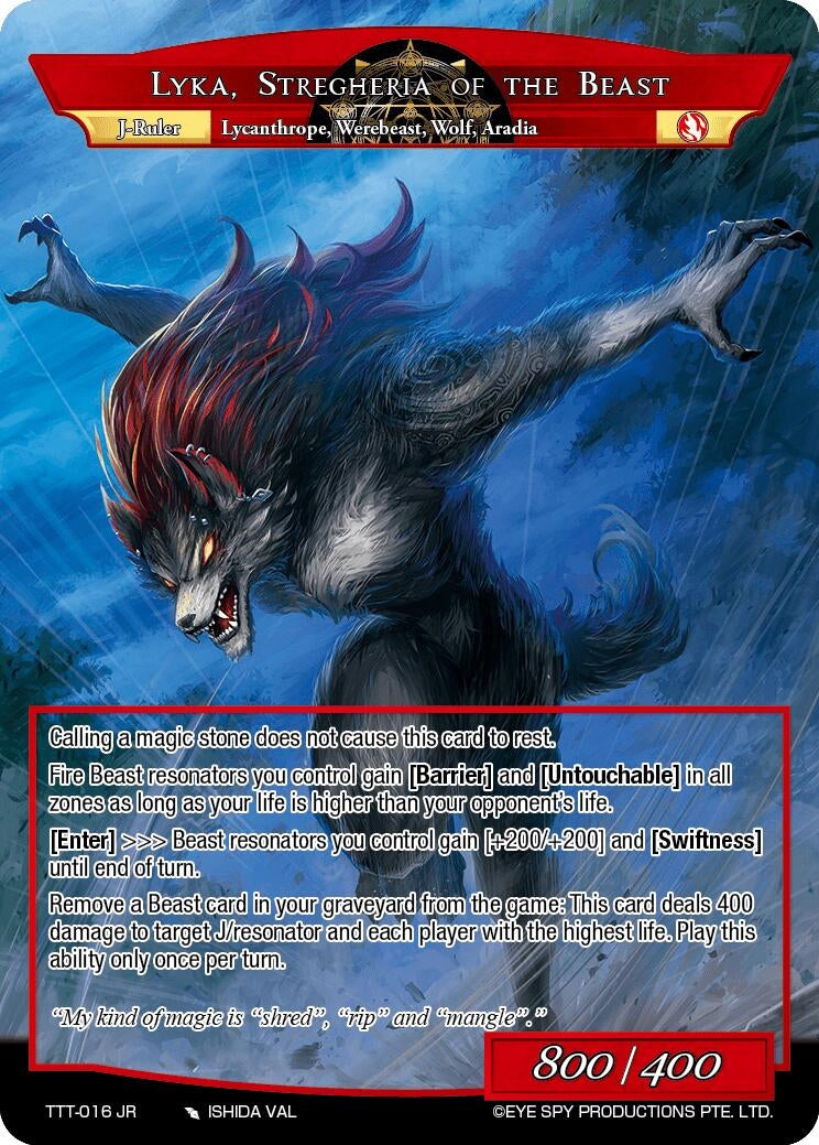 Lyka Stregheria of Beasts // Lyka Stregheria of the Beast (16) [TTT] - Force of Will Single