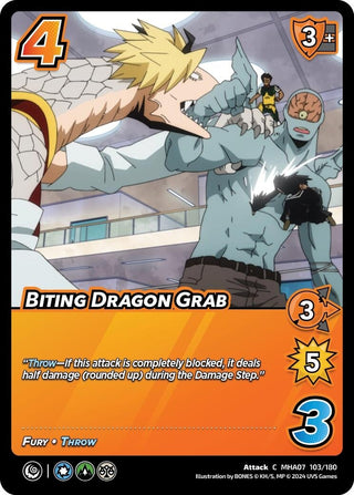 Biting Dragon Grab (103) [MHA7] - UniVersus Single
