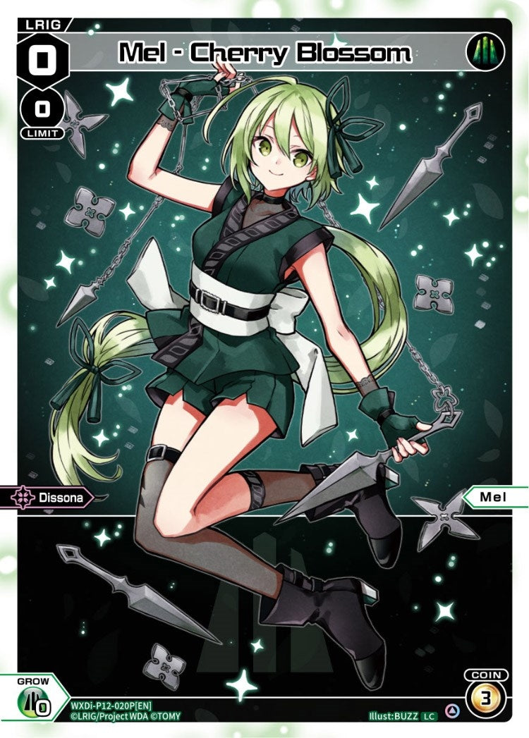 Mel - Cherry Blossom (Parallel Foil) (12020) [WXDi-P12] - WIXOSS Single