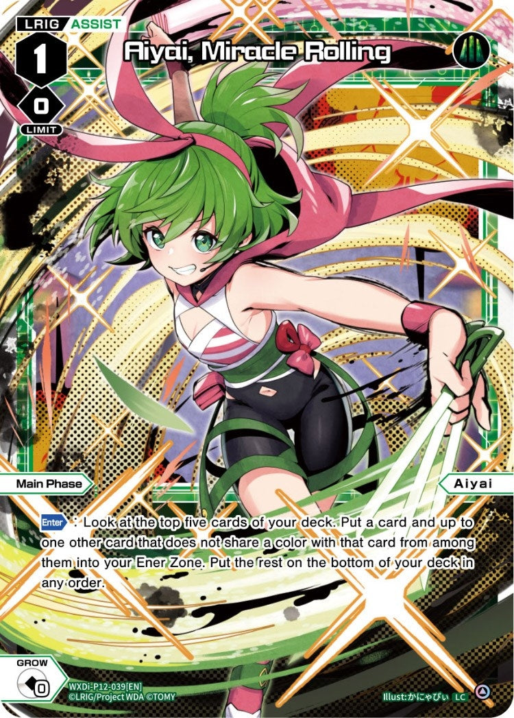 Aiyai Miracle Rolling (12039) [WXDi-P12] - WIXOSS Single