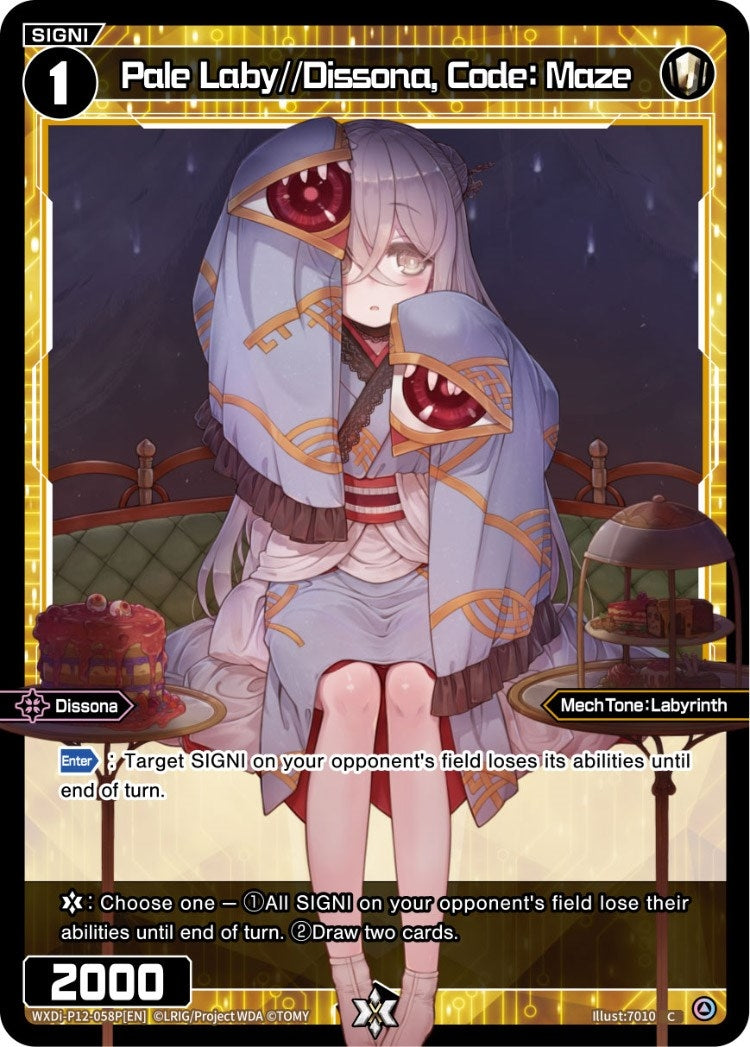 Pale Laby//Dissona Code: Maze (Parallel Foil) (12058) [WXDi-P12] - WIXOSS Single