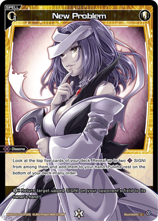 New Problem (Parallel Foil) (12062) [WXDi-P12] - WIXOSS Single